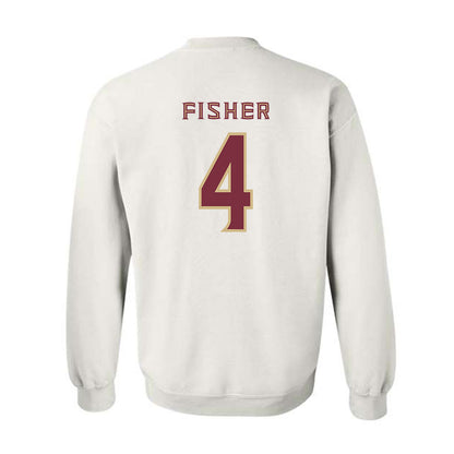 FSU - NCAA Baseball : Cal Fisher - Replica Shersey Crewneck Sweatshirt