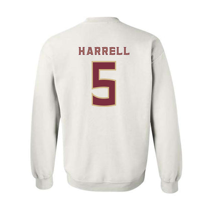 FSU - NCAA Women's Lacrosse : Summer Harrell - Replica Shersey Crewneck Sweatshirt-1