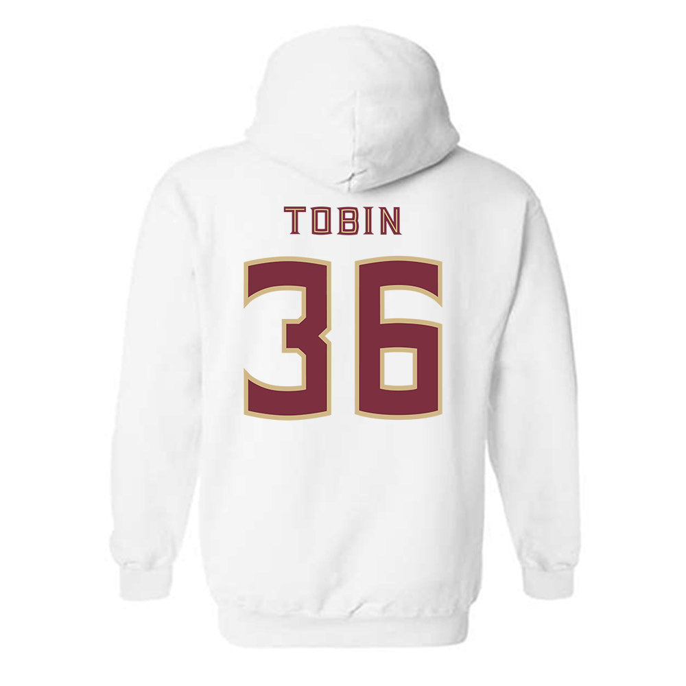 FSU - NCAA Women's Lacrosse : Catrina Tobin - Replica Shersey Hooded Sweatshirt-1