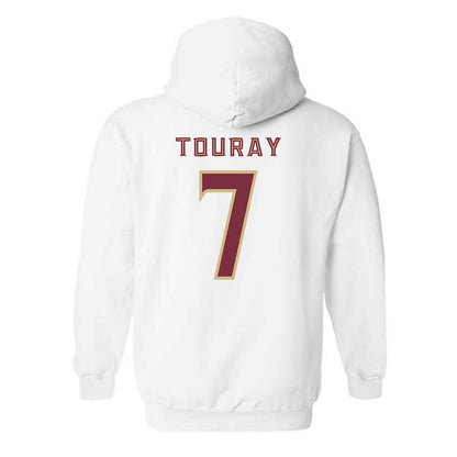 FSU - NCAA Women's Soccer : Nyanya Touray - Replica Shersey Hooded Sweatshirt-1