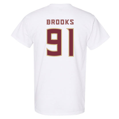 FSU - NCAA Football : Cam Brooks - Replica Shersey T-Shirt-1