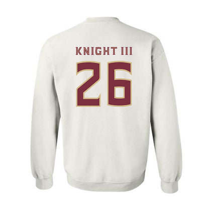 FSU - NCAA Football : Ricky Knight III - Replica Shersey Crewneck Sweatshirt-1