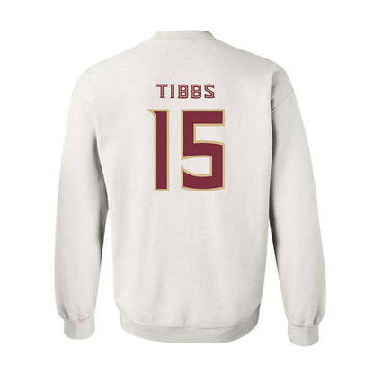 FSU - NCAA Women's Lacrosse : Mary Tibbs - Replica Shersey Crewneck Sweatshirt-1