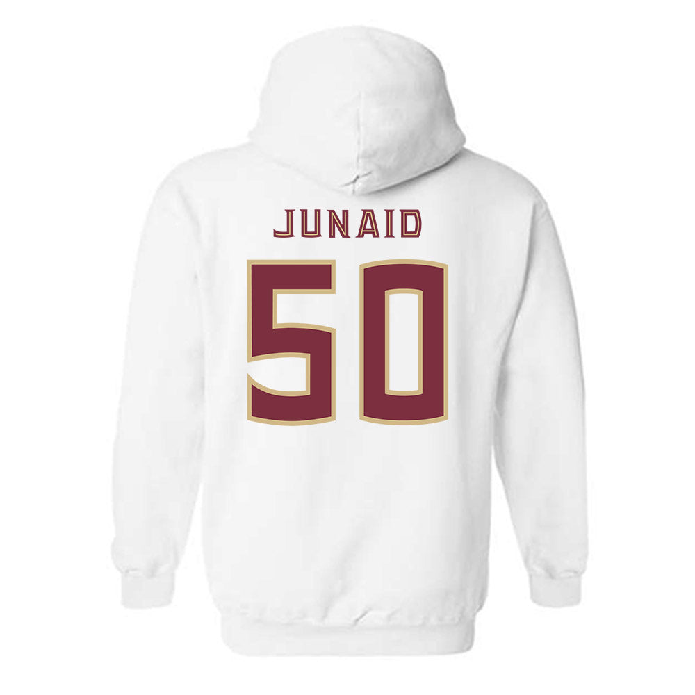 FSU - NCAA Women's Soccer : Omotara Junaid - Replica Shersey Hooded Sweatshirt-1