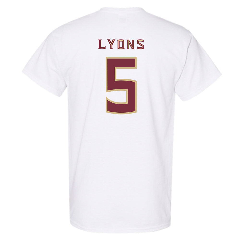 FSU - NCAA Football : Daniel Lyons - Replica Shersey T-Shirt-1