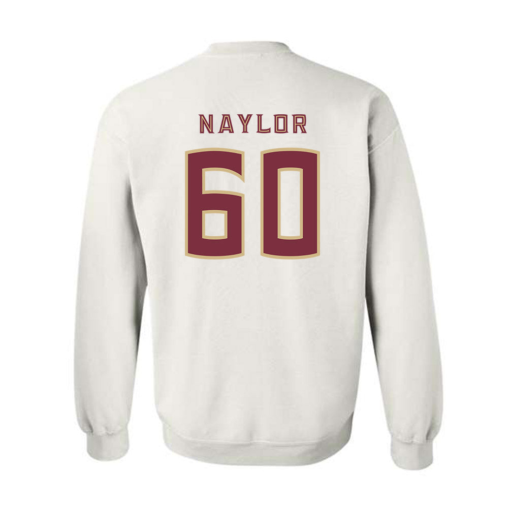 FSU - NCAA Football : Peyton Naylor - Replica Shersey Crewneck Sweatshirt-1