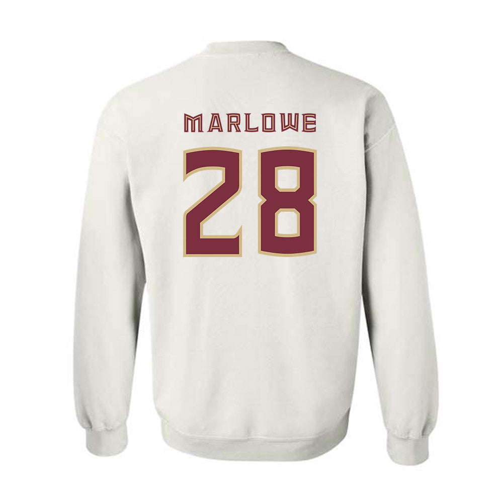 FSU - NCAA Baseball : Jacob Marlowe - Replica Shersey Crewneck Sweatshirt