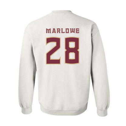 FSU - NCAA Baseball : Jacob Marlowe - Replica Shersey Crewneck Sweatshirt