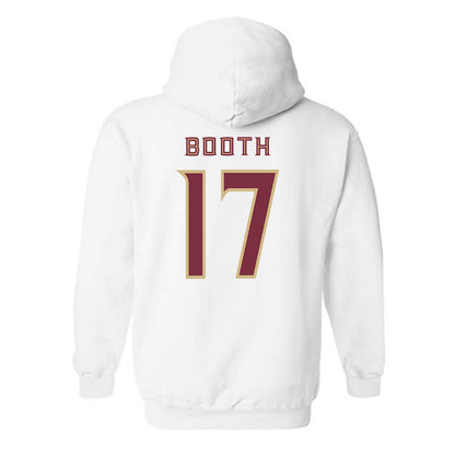 FSU - NCAA Women's Lacrosse : Hadley Booth - Replica Shersey Hooded Sweatshirt-1