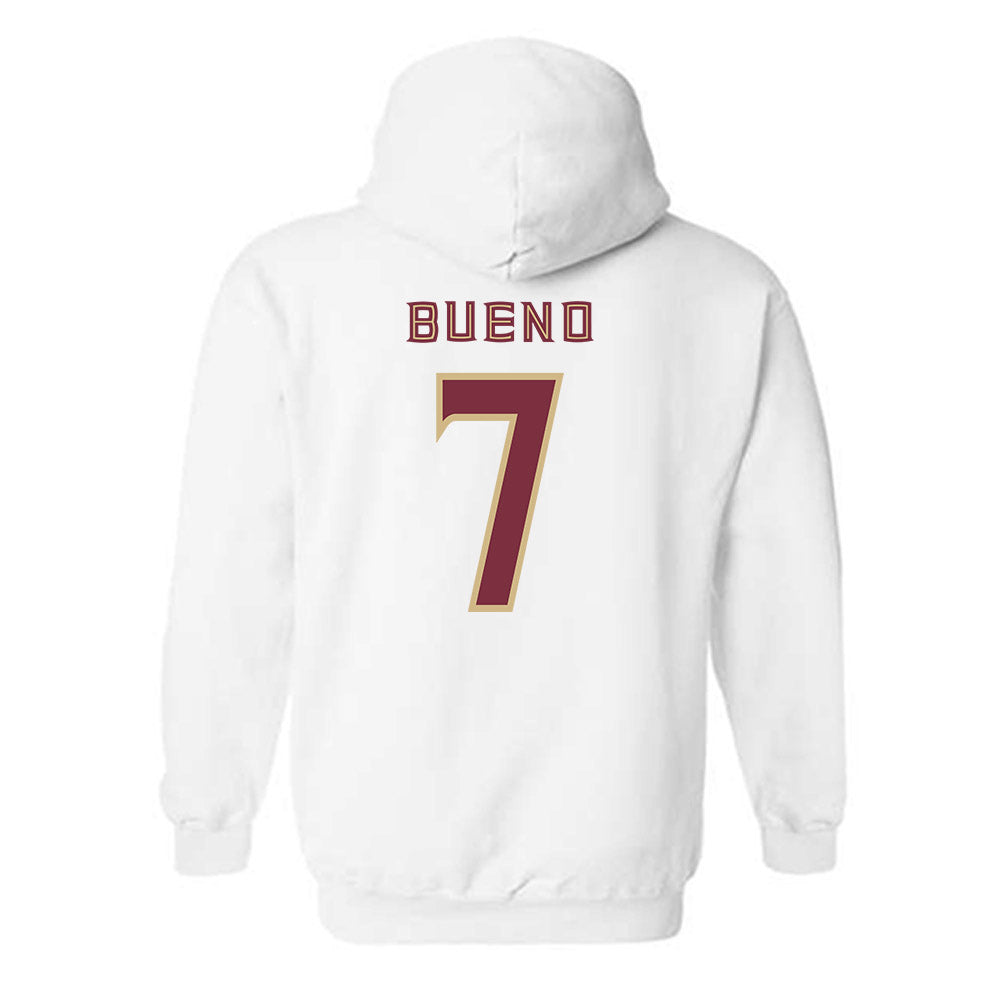 FSU - NCAA Softball : Angelee Bueno - Replica Shersey Hooded Sweatshirt