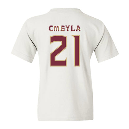 FSU - NCAA Baseball : Nathan Cmeyla - Replica Shersey Youth T-Shirt-1