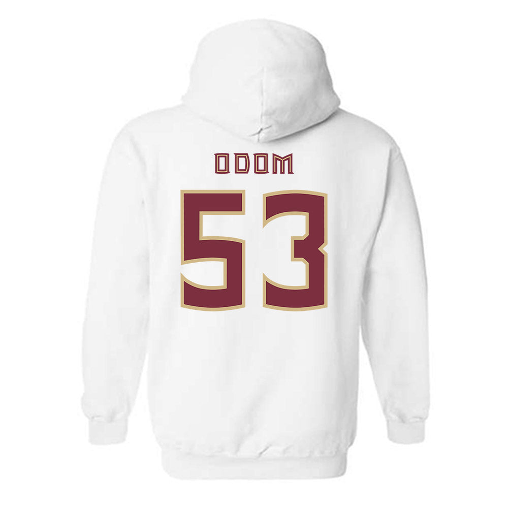 FSU - NCAA Baseball : Cam Odom - Replica Shersey Hooded Sweatshirt-1