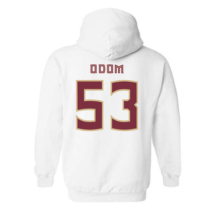 FSU - NCAA Baseball : Cam Odom - Replica Shersey Hooded Sweatshirt-1