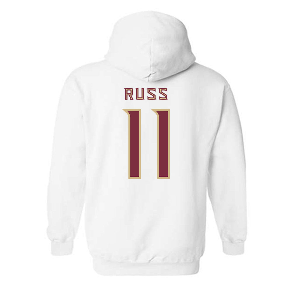 FSU - NCAA Women's Volleyball : Caylan Russ - Replica Shersey Hooded Sweatshirt