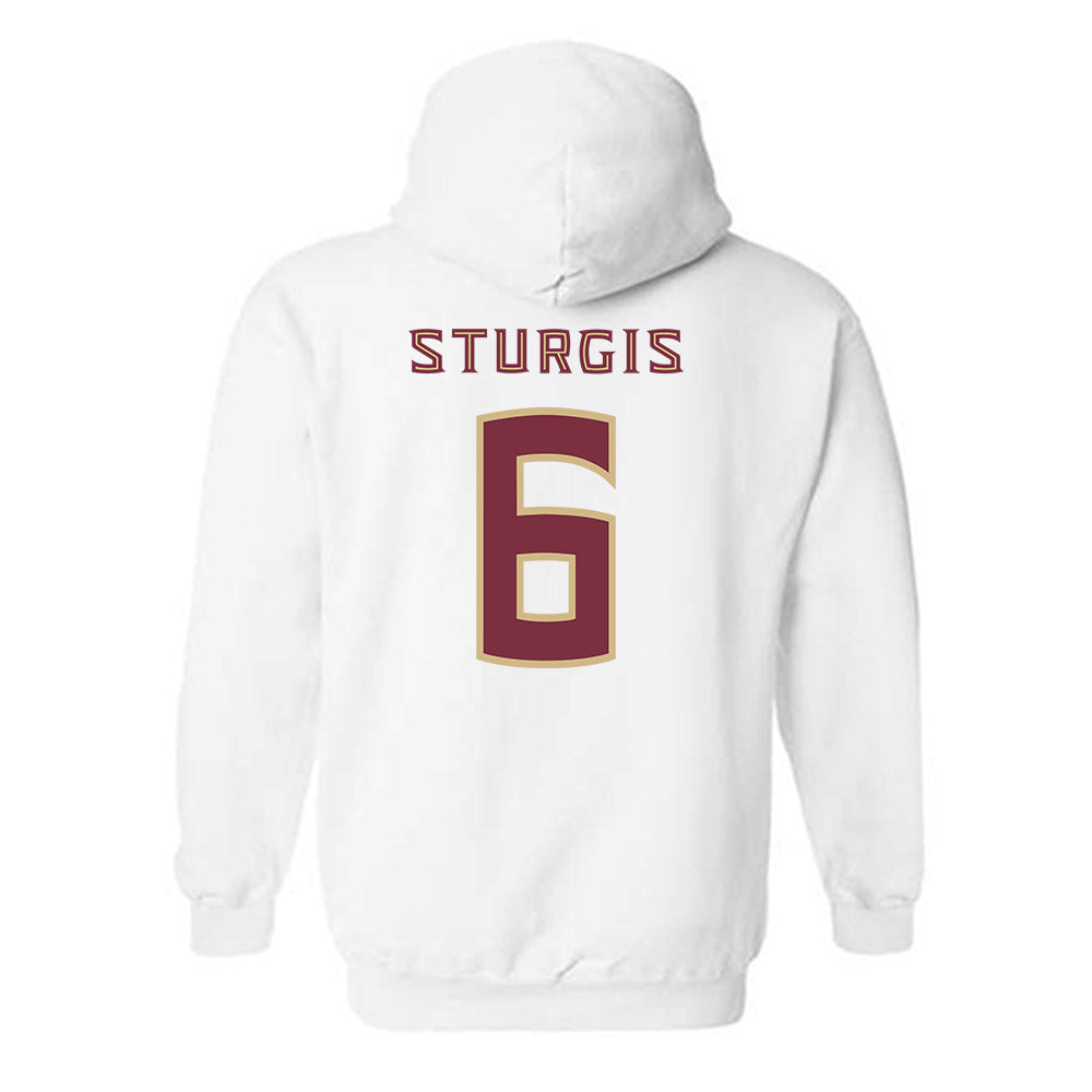 FSU - NCAA Softball : Makenna Sturgis - Replica Shersey Hooded Sweatshirt-1