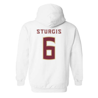 FSU - NCAA Softball : Makenna Sturgis - Replica Shersey Hooded Sweatshirt-1