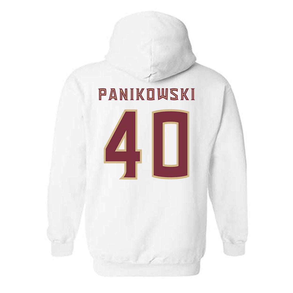 FSU - NCAA Football : Gabe Panikowski - Replica Shersey Hooded Sweatshirt-1