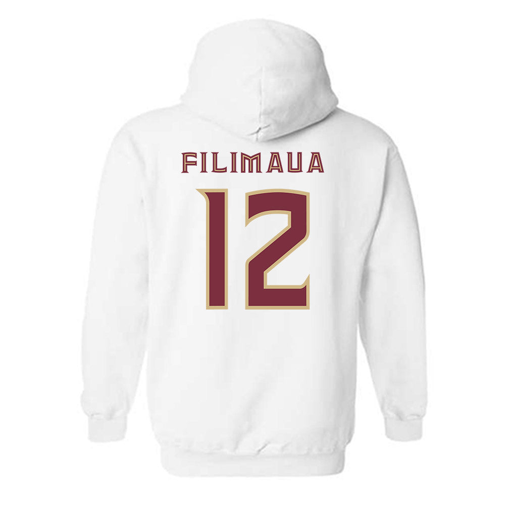 FSU - NCAA Women's Volleyball : Kyleene Filimaua - Replica Shersey Hooded Sweatshirt-1
