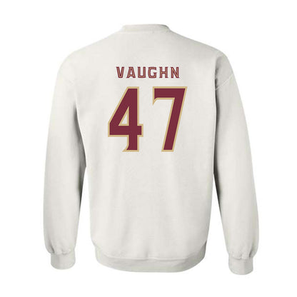 FSU - NCAA Baseball : Rhett Vaughn - Replica Shersey Crewneck Sweatshirt-1