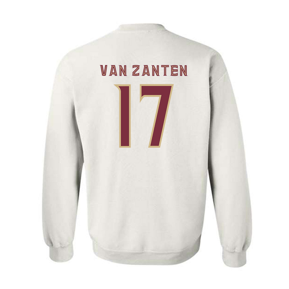 FSU - NCAA Women's Soccer : Amelia Van Zanten - Replica Shersey Crewneck Sweatshirt-1