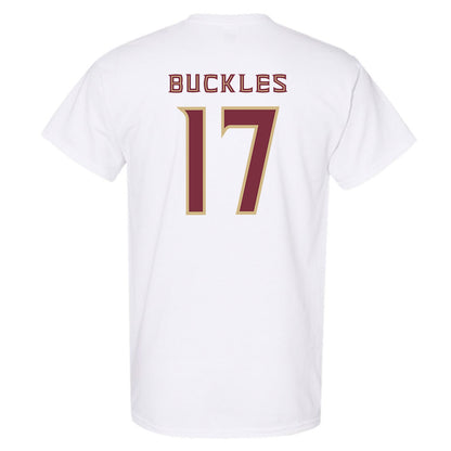 FSU - NCAA Baseball : Charlie Buckles - Replica Shersey T-Shirt-1