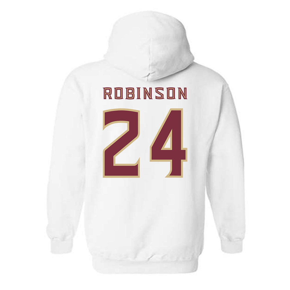 FSU - NCAA Women's Soccer : Anaiyah Robinson - Replica Shersey Hooded Sweatshirt-1