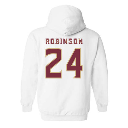 FSU - NCAA Women's Soccer : Anaiyah Robinson - Replica Shersey Hooded Sweatshirt-1