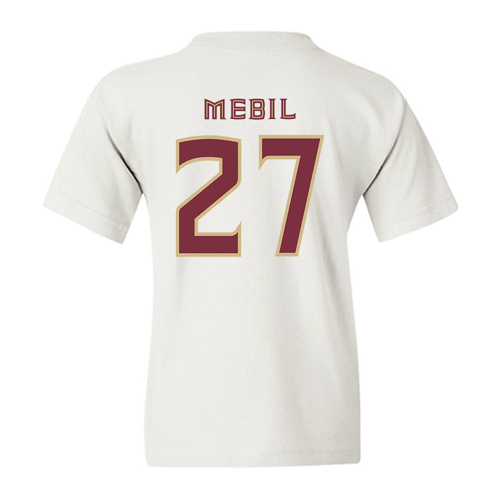 FSU - NCAA Baseball : Kevin Mebil - Replica Shersey Youth T-Shirt-1