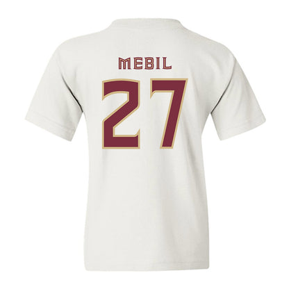 FSU - NCAA Baseball : Kevin Mebil - Replica Shersey Youth T-Shirt-1