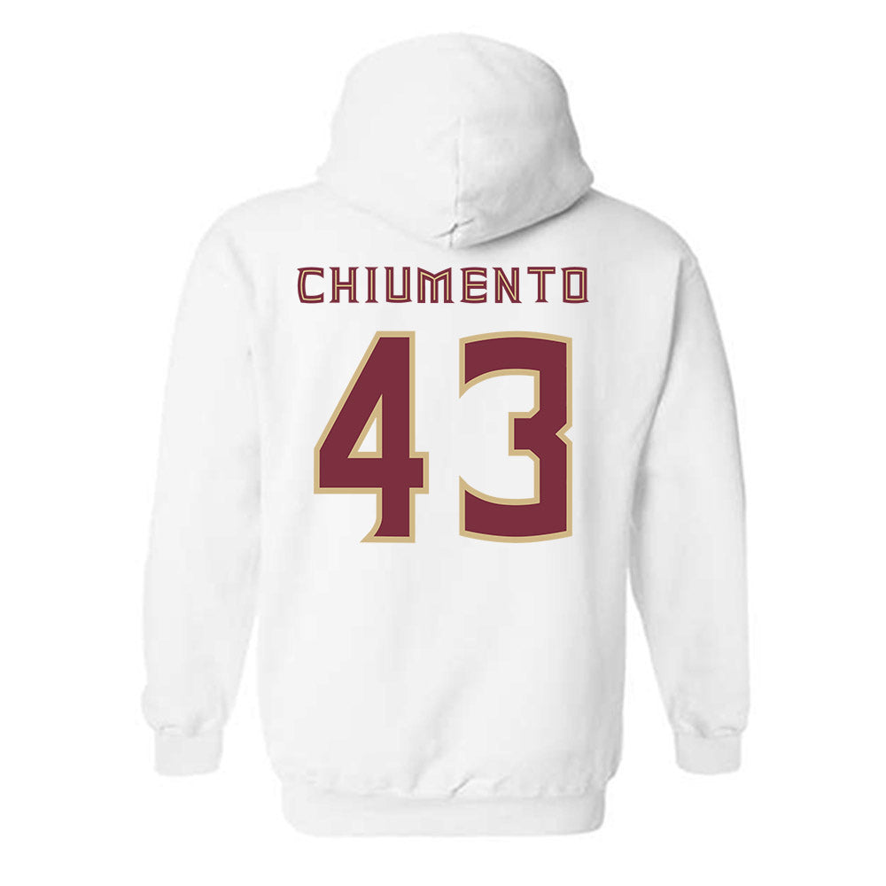 FSU - NCAA Football : Mac Chiumento - Replica Shersey Hooded Sweatshirt-1