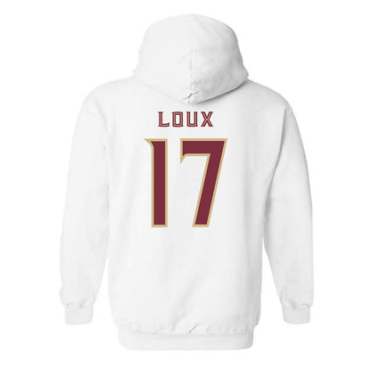 FSU - NCAA Women's Basketball : Kennedy Loux - Replica Shersey Hooded Sweatshirt-1