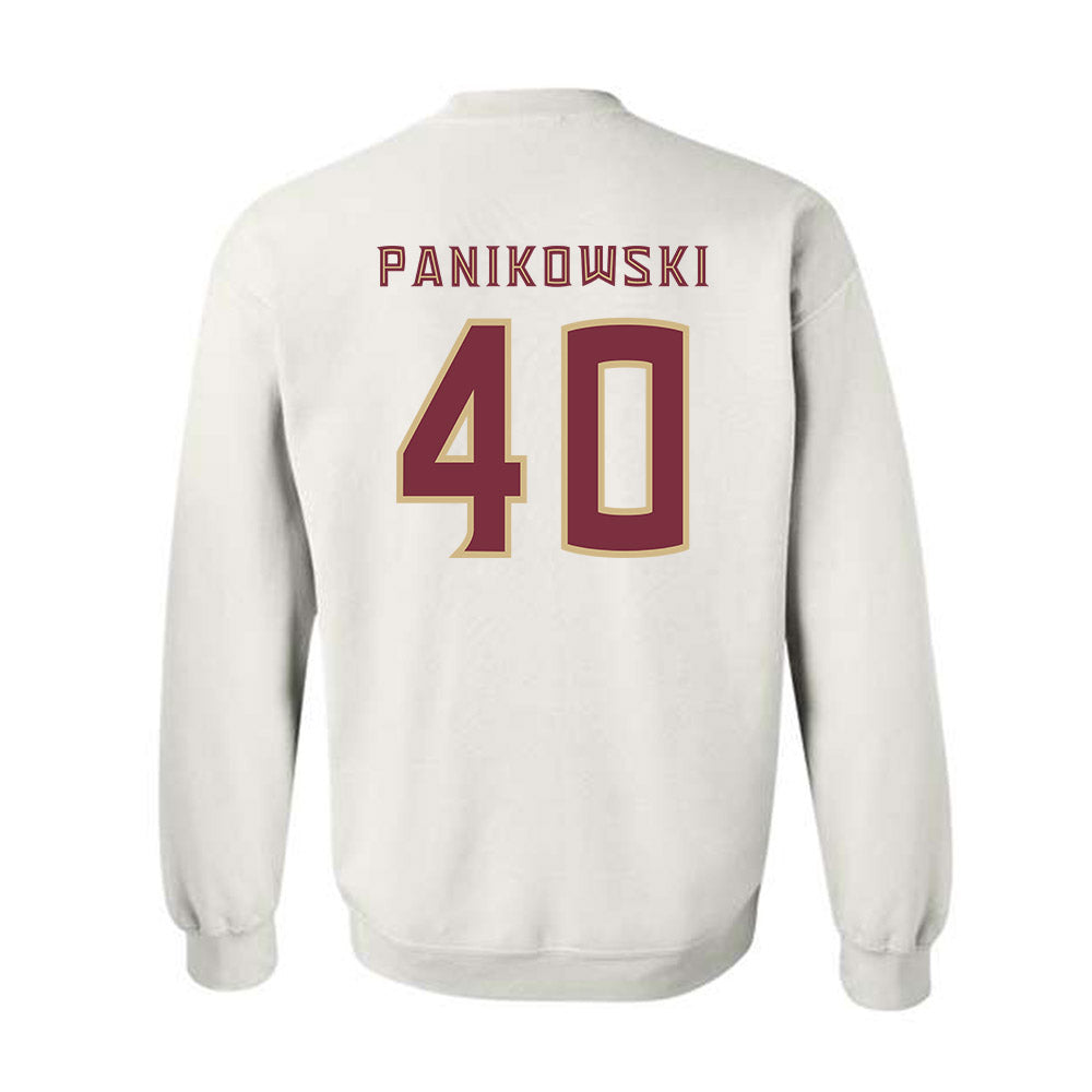 FSU - NCAA Football : Gabe Panikowski - Replica Shersey Crewneck Sweatshirt-1