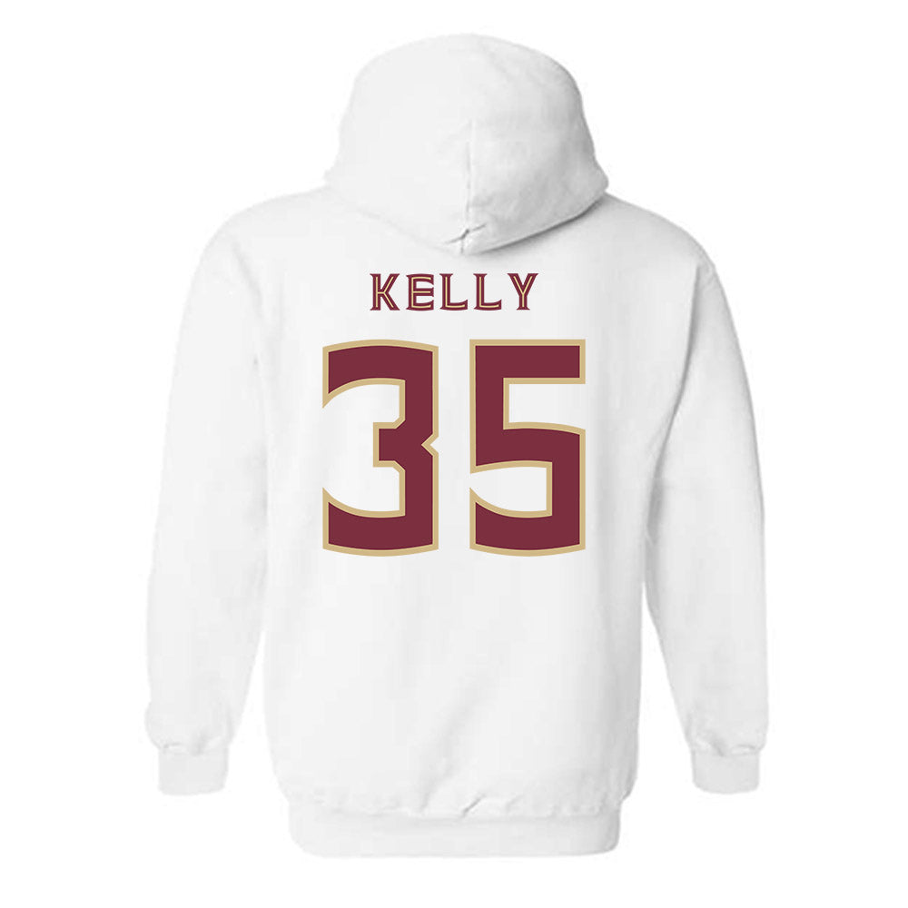FSU - NCAA Women's Lacrosse : Caroline Kelly - Replica Shersey Hooded Sweatshirt-1