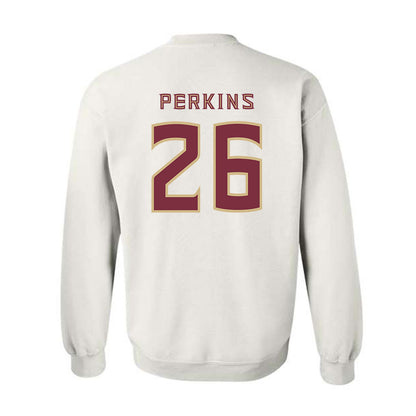 FSU - NCAA Women's Lacrosse : Brynn Perkins - Replica Shersey Crewneck Sweatshirt-1