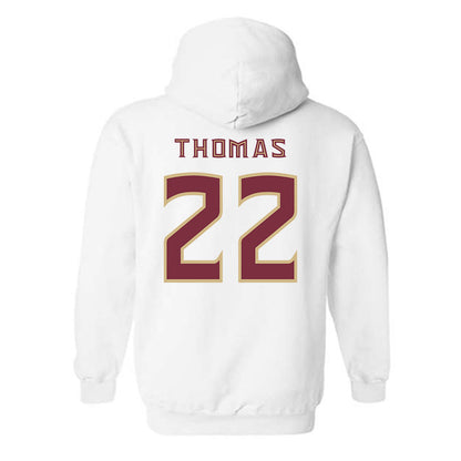 FSU - NCAA Football : Zae Thomas - Replica Shersey Hooded Sweatshirt-1