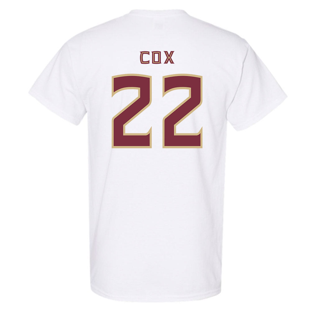 FSU - NCAA Women's Lacrosse : Charlise Cox - Replica Shersey T-Shirt-1