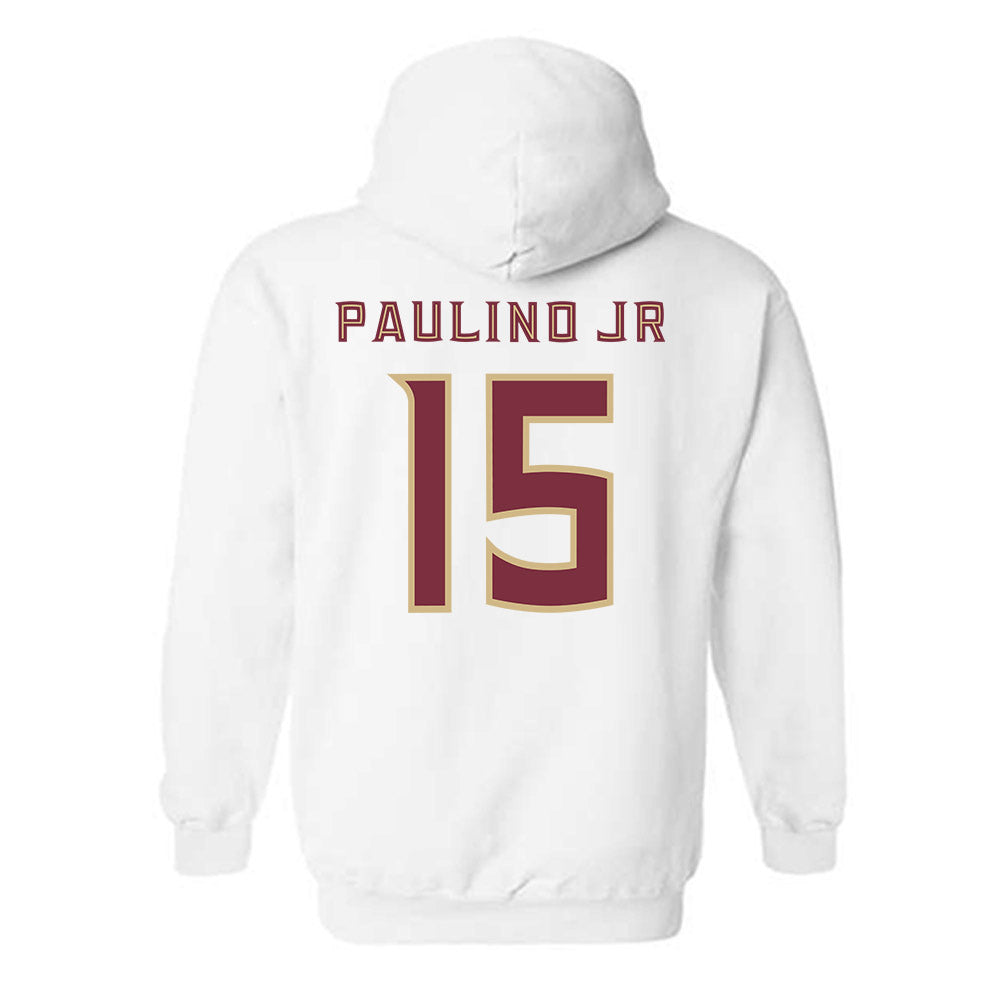 FSU - NCAA Baseball : Kelvyn Paulino Jr - Replica Shersey Hooded Sweatshirt-1