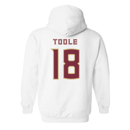 FSU - NCAA Women's Lacrosse : Hannah Toole - Replica Shersey Hooded Sweatshirt-1