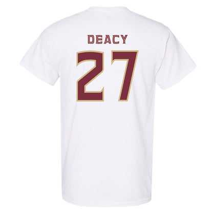 FSU - NCAA Women's Lacrosse : Alyssa Deacy - Replica Shersey T-Shirt-1