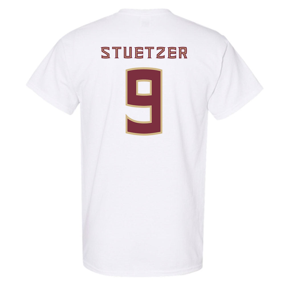 FSU - NCAA Baseball : John Stuetzer - Replica Shersey T-Shirt-1