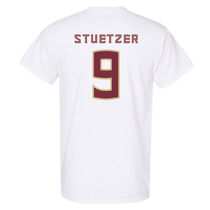 FSU - NCAA Baseball : John Stuetzer - Replica Shersey T-Shirt-1