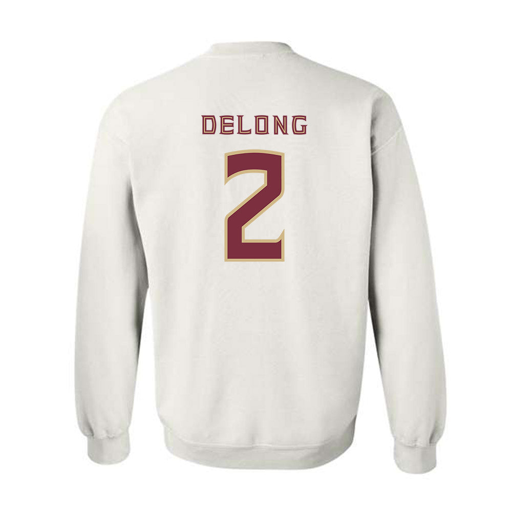 FSU - NCAA Softball : Addie DeLong - Replica Shersey Crewneck Sweatshirt