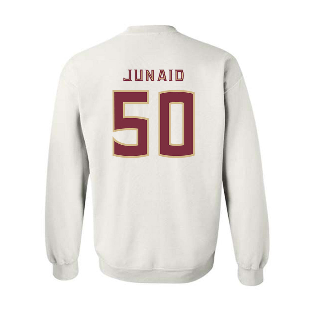 FSU - NCAA Women's Soccer : Omotara Junaid - Replica Shersey Crewneck Sweatshirt-1