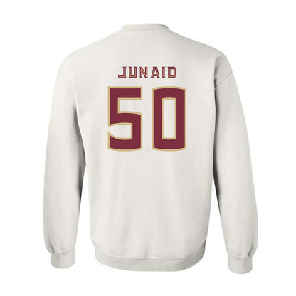 FSU - NCAA Women's Soccer : Omotara Junaid - Replica Shersey Crewneck Sweatshirt-1