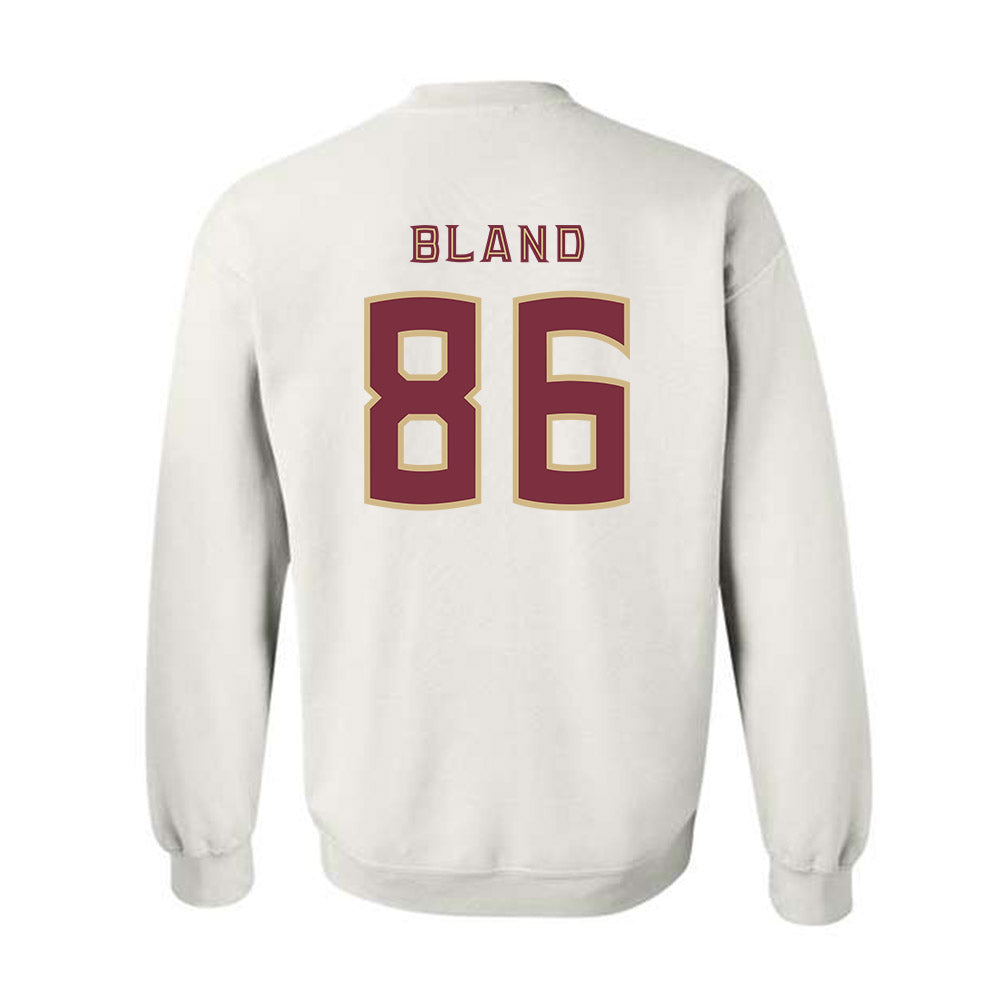 FSU - NCAA Football : Tony Bland - Replica Shersey Crewneck Sweatshirt-1