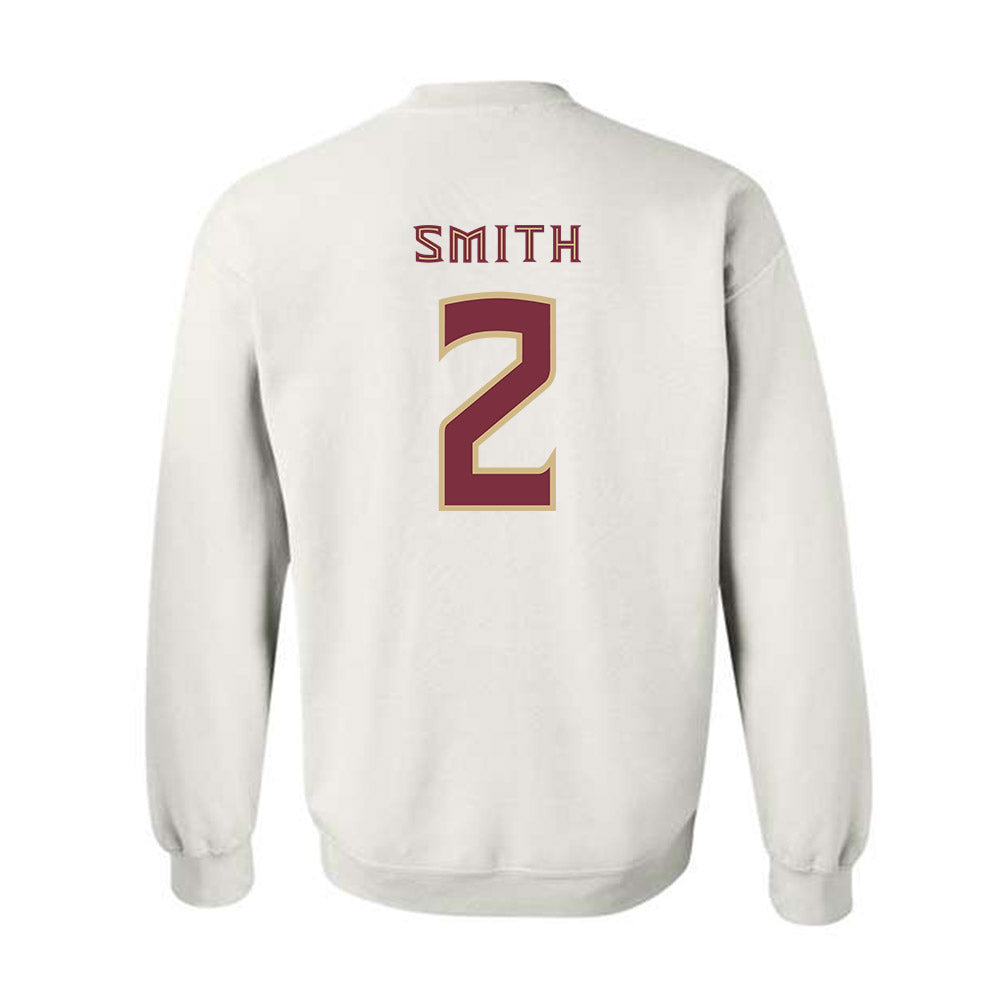 FSU - NCAA Women's Lacrosse : Ruby Smith - Replica Shersey Crewneck Sweatshirt-1