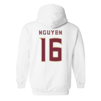 FSU - NCAA Women's Soccer : Sophia Nguyen - Replica Shersey Hooded Sweatshirt