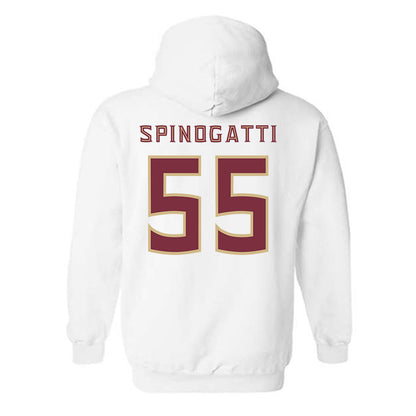 FSU - NCAA Softball : Danika Spinogatti - Replica Shersey Hooded Sweatshirt-1