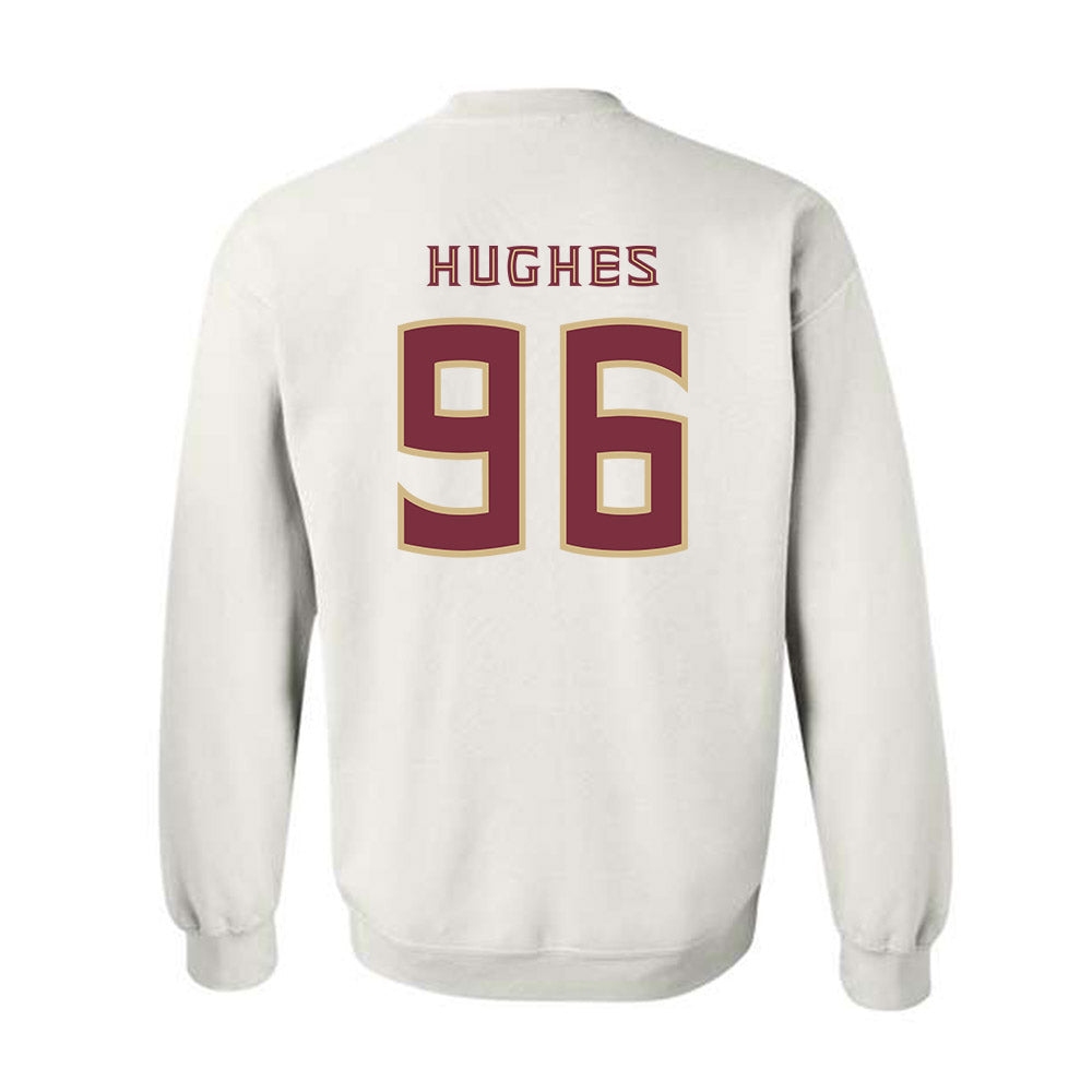 FSU - NCAA Football : Daniel Hughes - Replica Shersey Crewneck Sweatshirt-1