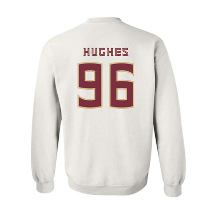 FSU - NCAA Football : Daniel Hughes - Replica Shersey Crewneck Sweatshirt-1